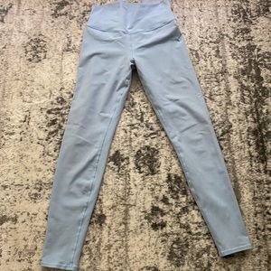 Alo powder blue leggings size Large